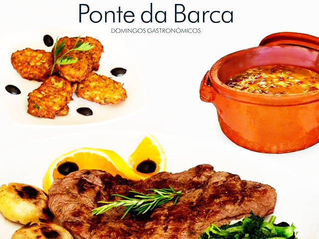 Posta Barrosã, prato típico em Ponte da Barca, Viana do Castelo, Alto Minho &copy; Quinta da Toural, ilustração