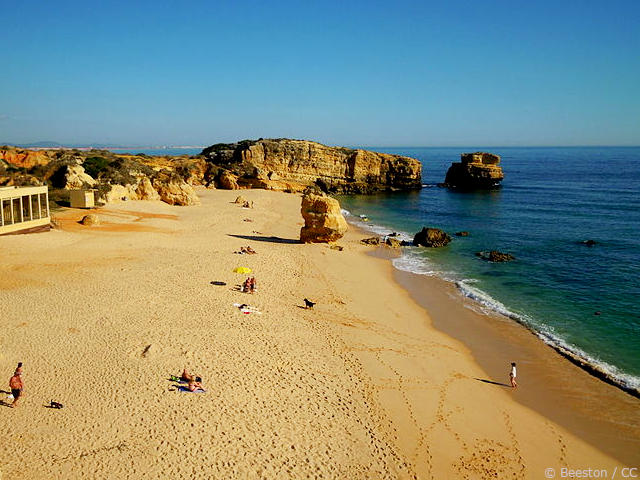Praia de São Rafael, Albufeira, Distrito de Faro (Algarve), Sul de Portugal © Beeston / CC