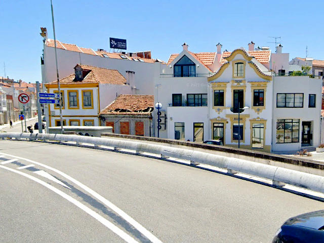 Vista do Centro de Aveiro, Beira Litoral, Região Centro de Portugal &copy; Google Earth Pro