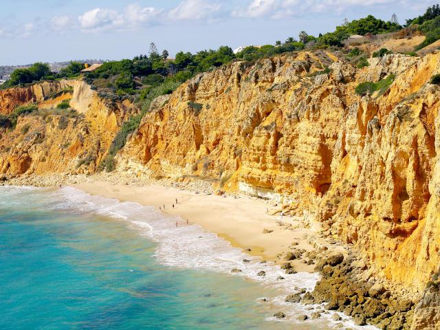 Praia do Canavial, Barlavento, Lagos &copy;  / Visit Algarve, ilustração