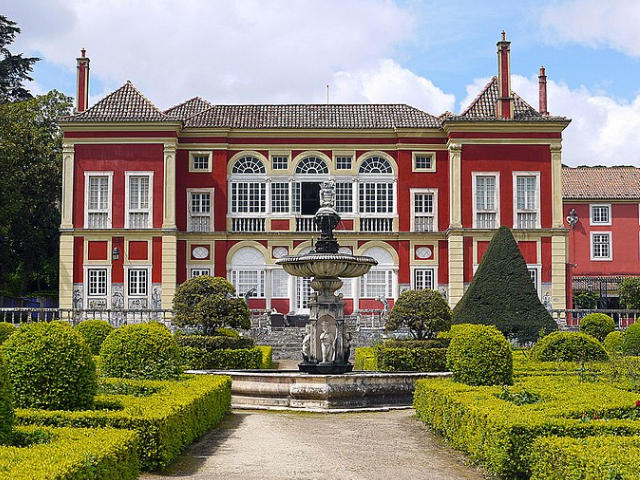 Palácio Fronteira-Alorna, Freguesia de São DOmingos de Benfica, Lisboa &copy; Fronteira-Alorna, ilustração