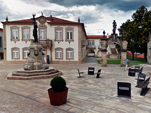 Centro de Mondim de Basto (Distrito de Vila Real), em Alto Douro Trás-os-Montes © GEP