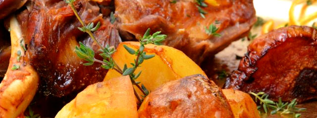 Cabrito assado no forno, especialidade em Paços de Ferreira, no Vale Sousa, Distrito do Porto, Douro Litoral (Região Norte) &copy; / Internet, ilustração