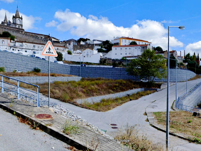 Vista de Portalegre, Distrito de Portalegre, Alto Alentejo © Google Earth Pro