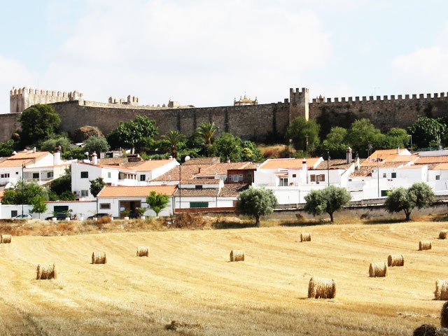 Vista de Serpa (Distrito de Beja), no Baixo Alentejo &copy;  / Visit Serpa, ilustração
